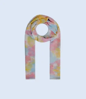 A4953-YELLOW-Scarf For Women