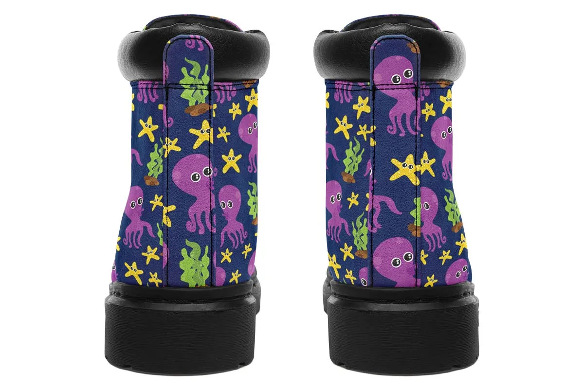 Adorable Octopus Classic Vibe Boots