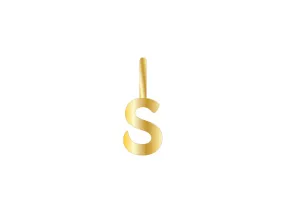 Alphabet letter "S" charm