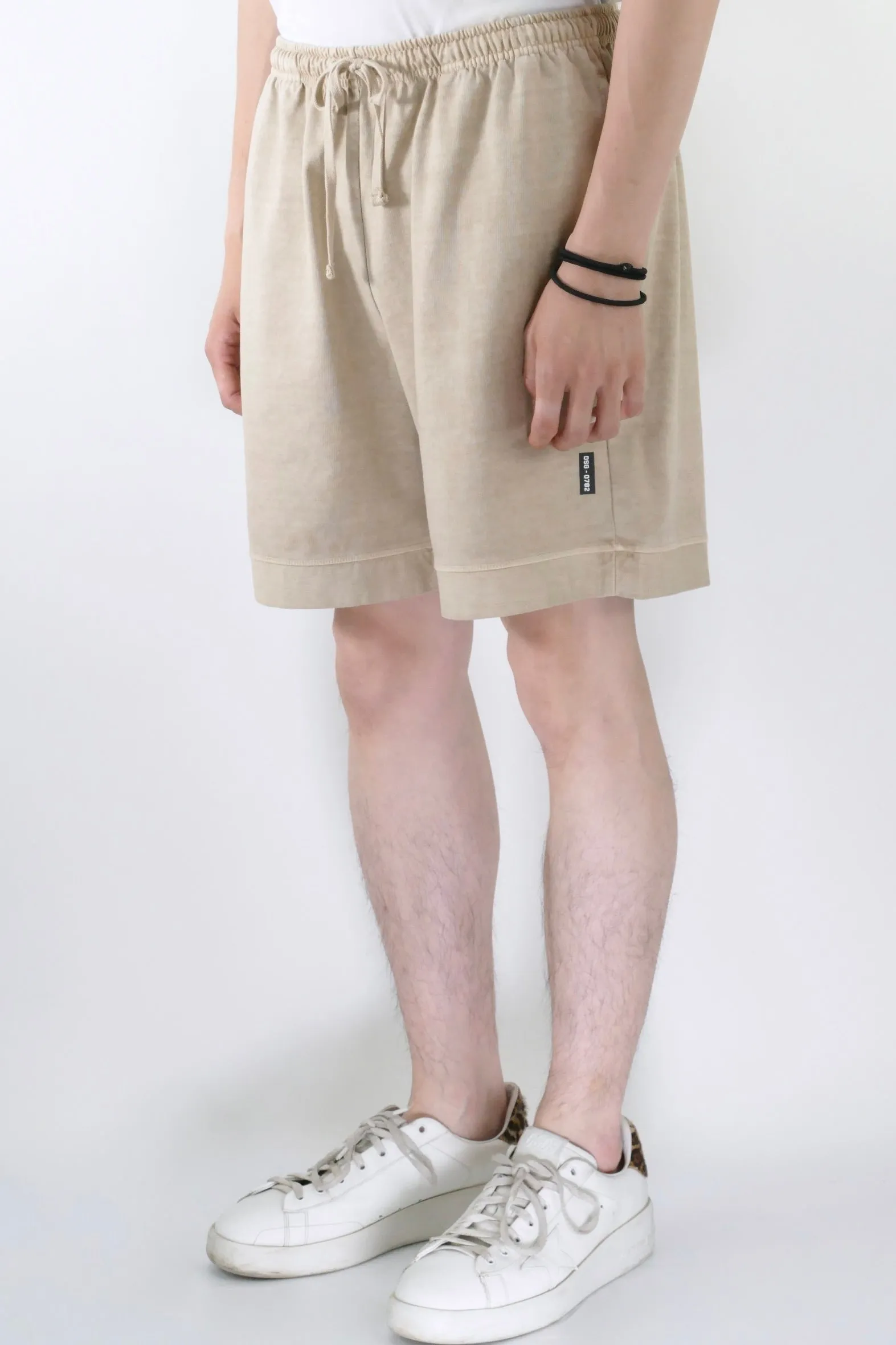 ASRV Tech Essential Sweat Shorts - Faded Beige