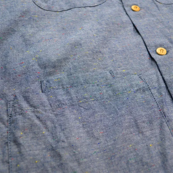 Battenwear – Five-Pocket Island Shirt – Chambray Speckle