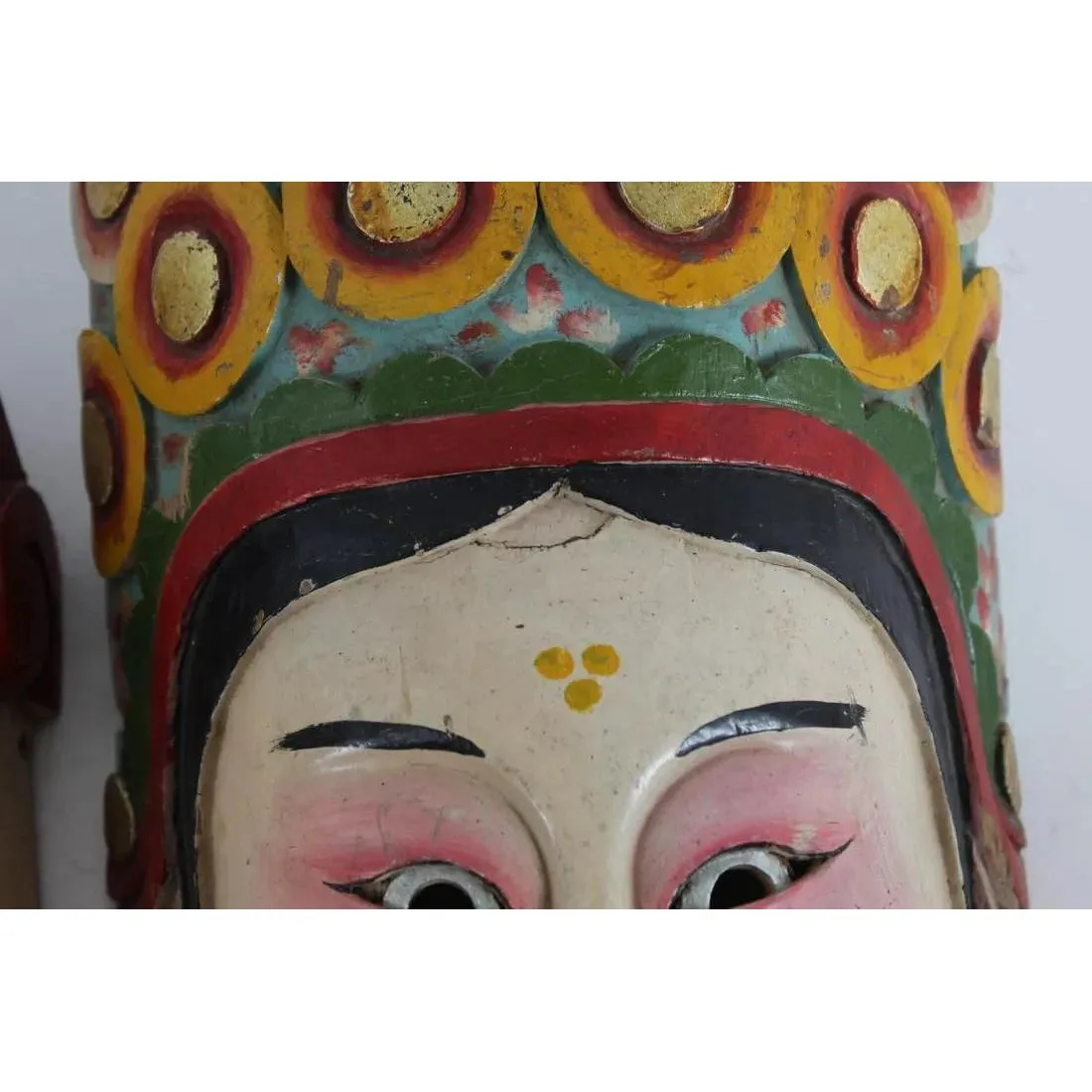 Chinese Opera Masks PAIR, China #841