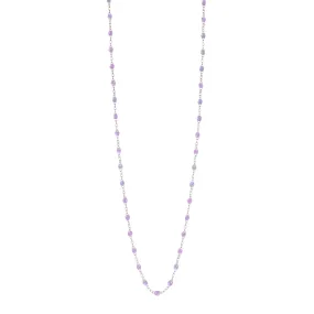 Classic Gigi Lilac sautoir, White Gold, 23.6"