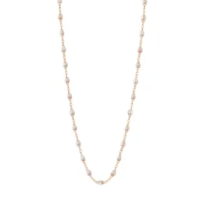 Classic Gigi Opal necklace, Rose Gold, 19.7"