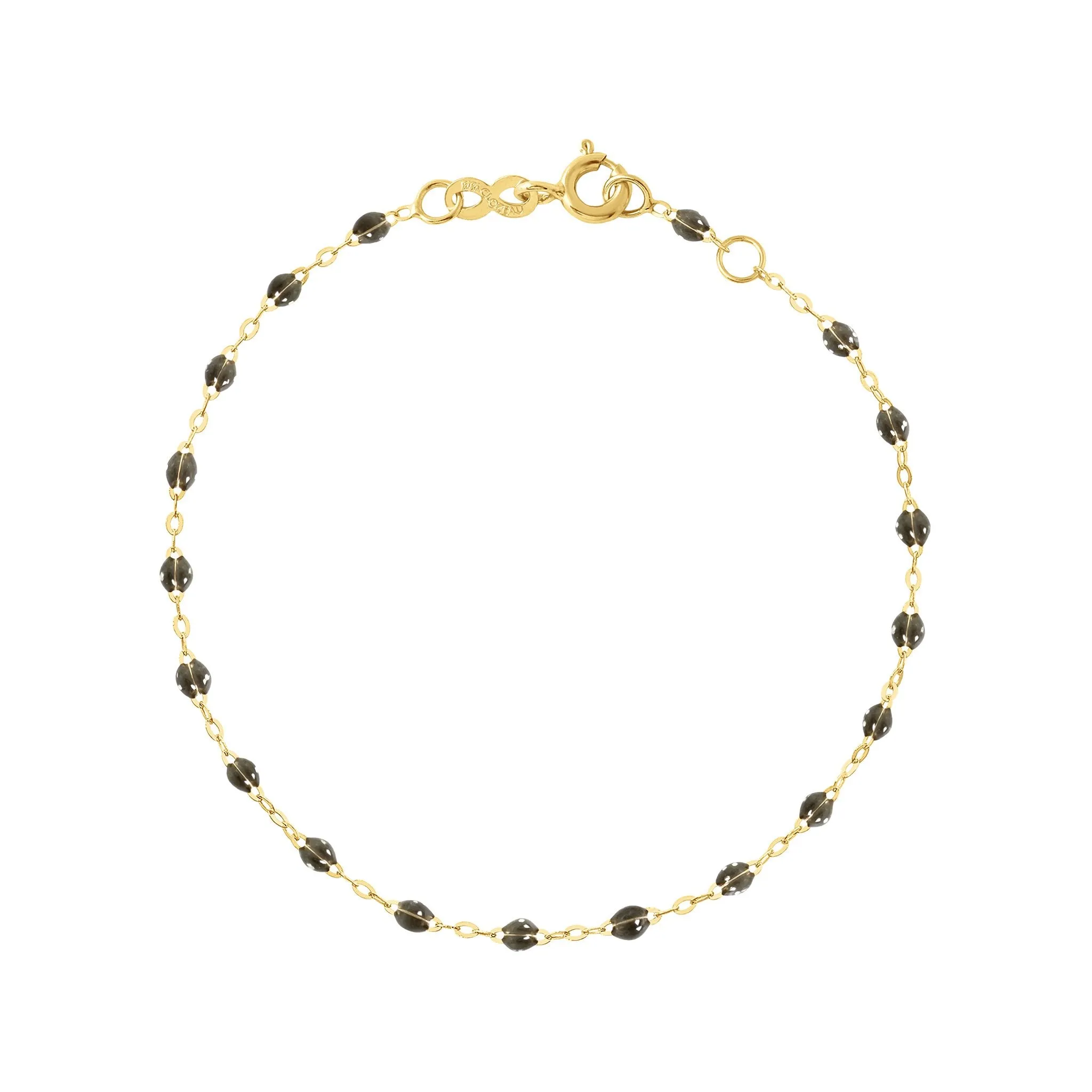 Classic Gigi Quartz Bracelet, Yellow Gold, 6.7"