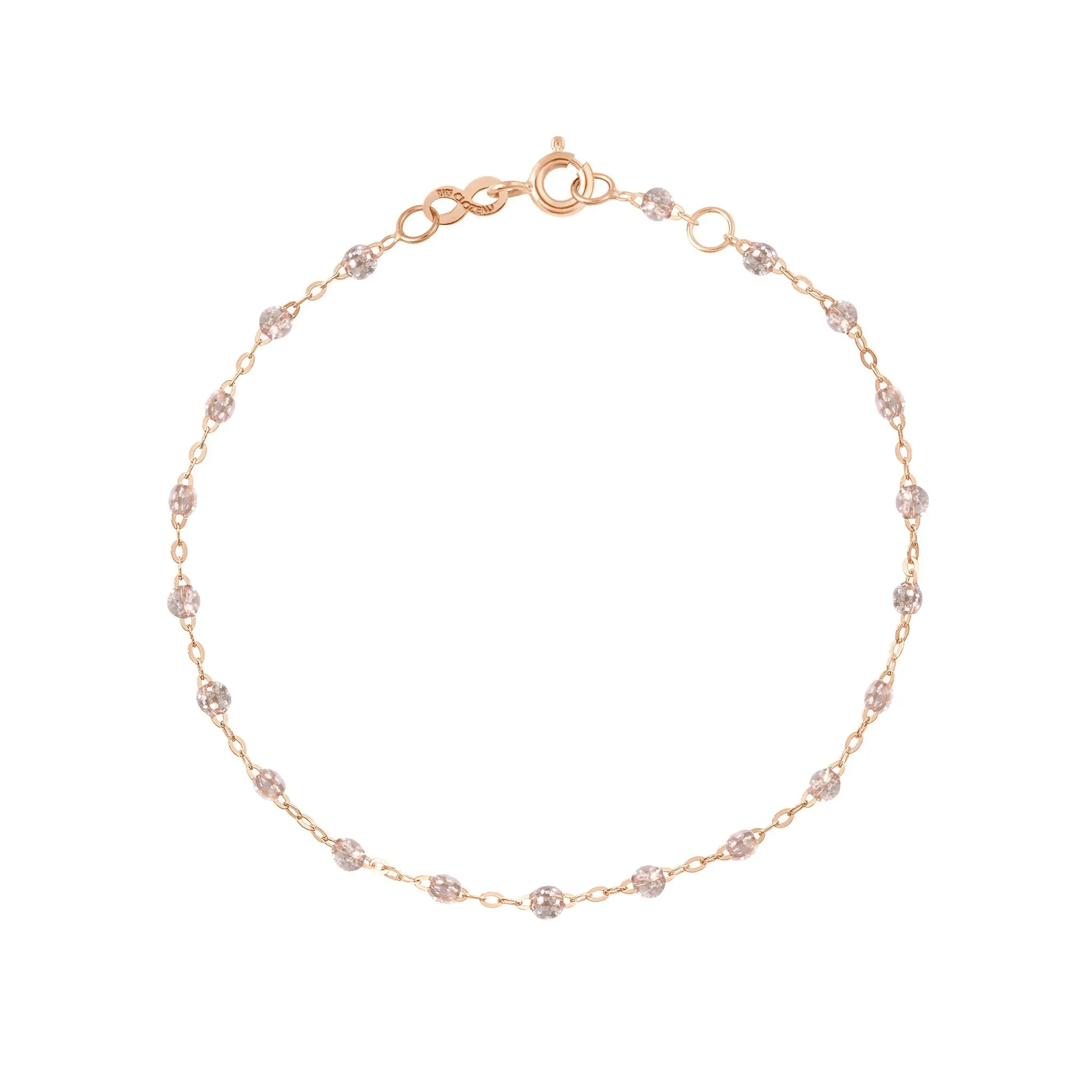 Classic Gigi Sparkle bracelet, Rose Gold, 6.7"