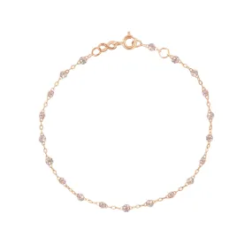 Classic Gigi Sparkle bracelet, Rose Gold, 6.7"