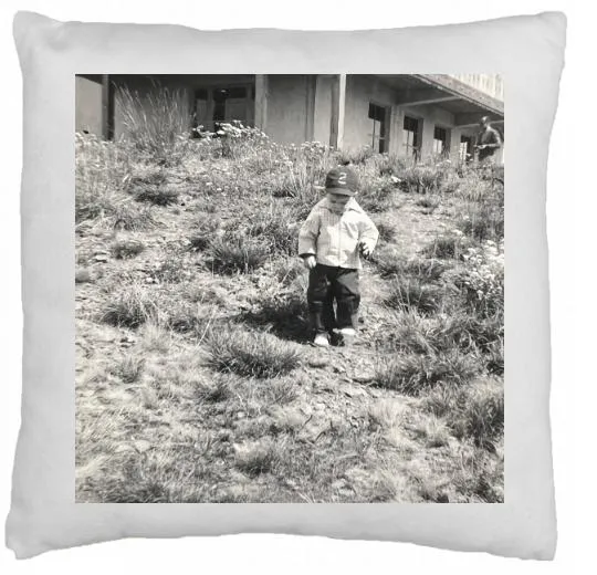 Custom Printed Pillow Cover in White or Natural