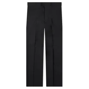 Dart Detail Classic Trousers - Charcoal