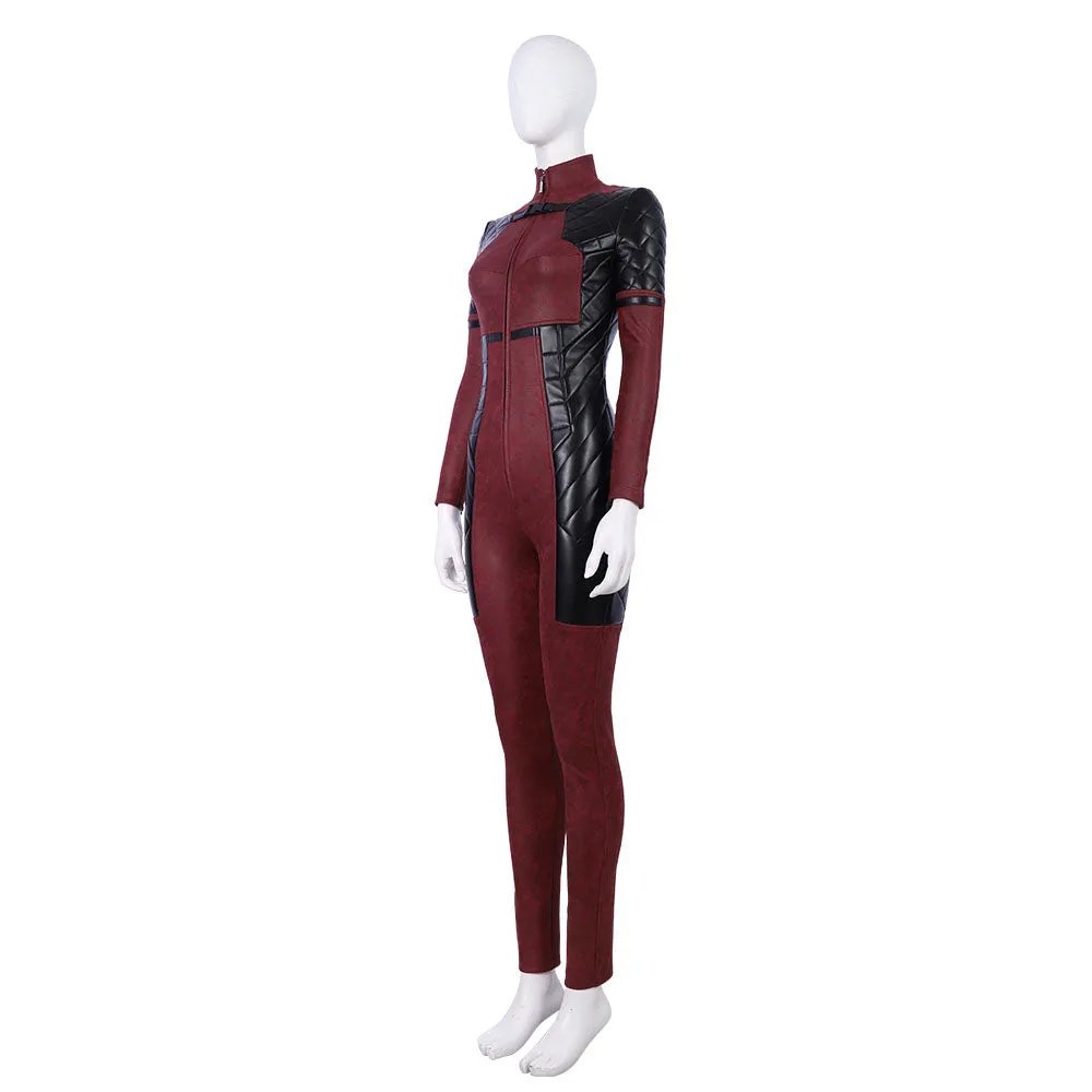 Deadpool X-Men cosplay women jumpsuit