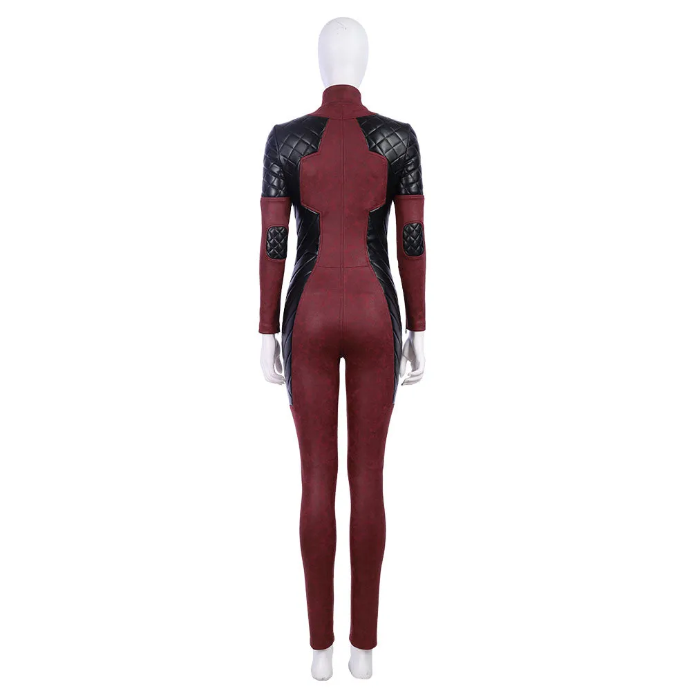 Deadpool X-Men cosplay women jumpsuit