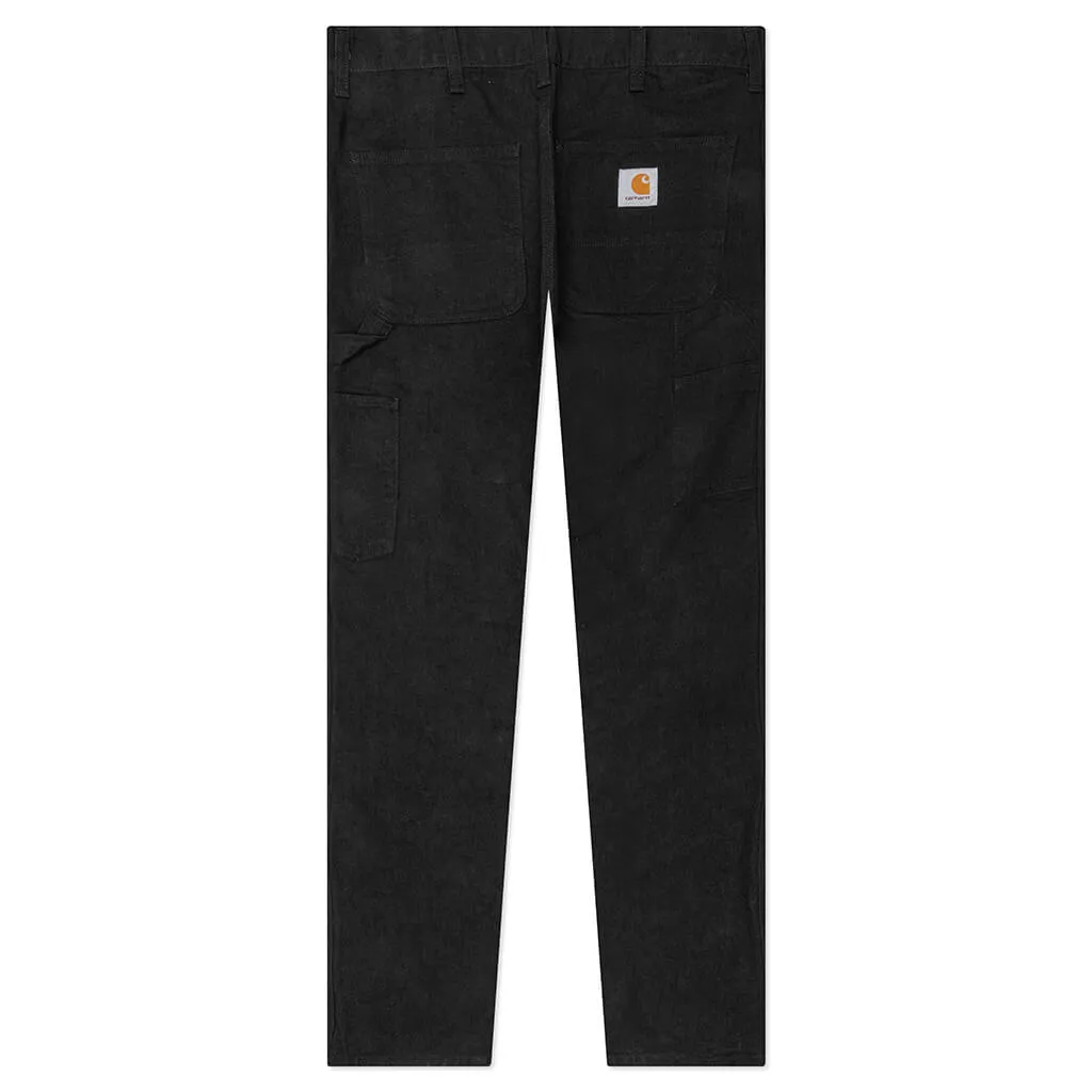 Double Knee Pant - Black