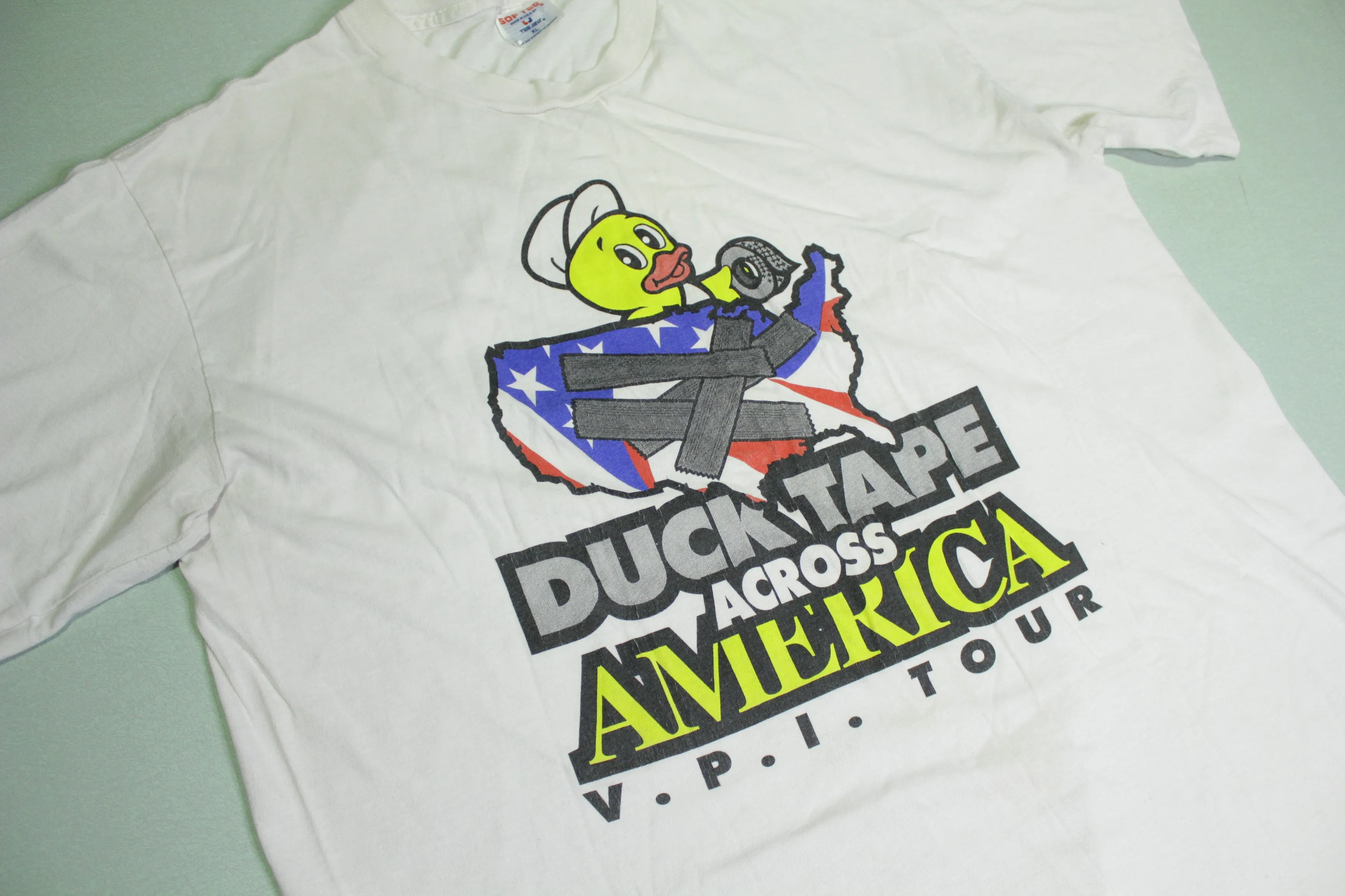 Duck Tape Across America VPI Tour Vintage 80's Hardware Single Stitch T-Shirt