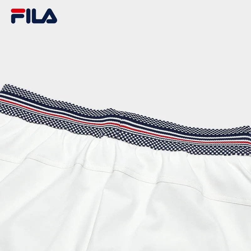 FILA CORE LIFESTYLE FILA EMERALD Women Knit Pants (White)