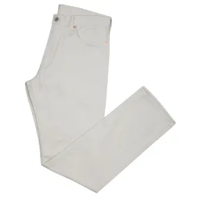 FOB Factory - Bedford Piqué 5 Pocket Trousers - Ivory