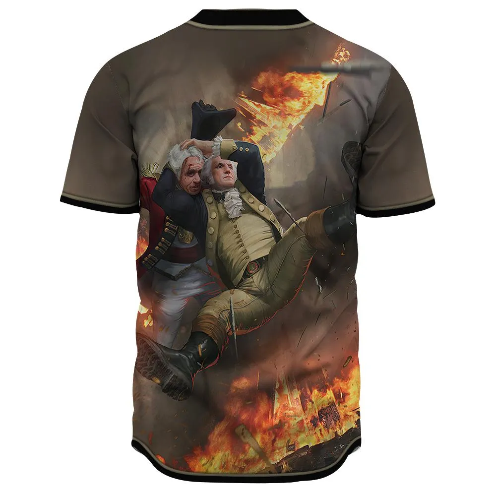 Gearhuman 3D George Washington Stunner Custom Jersey Shirt