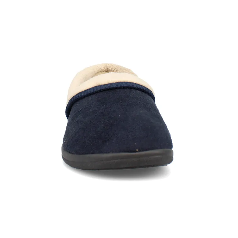 Kareem Women's Faux Fleece Velour Slipper