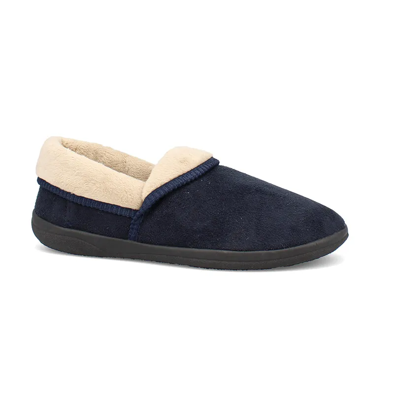 Kareem Women's Faux Fleece Velour Slipper