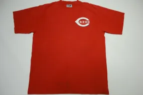 Ken Griffey Jr. Cincinnati Reds Y2K Majestic Distressed #30 T-Shirt