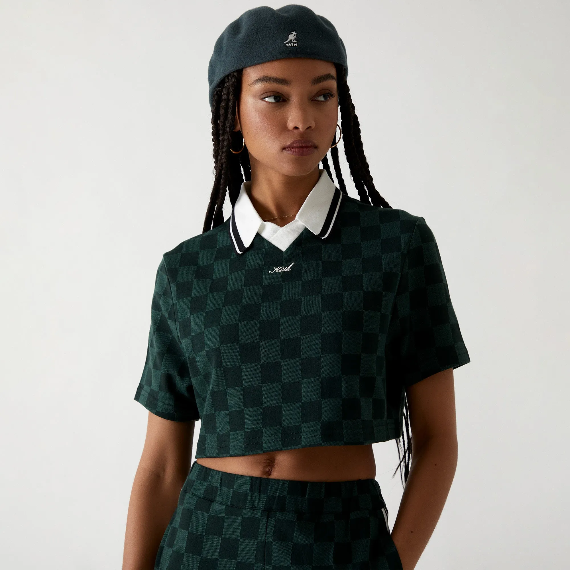 Kith Women Spencer Checkerboard Jersey - Stadium