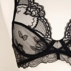 Lise Charmel Sublime En Dentelle Triangle Bra ACH7413 in Black