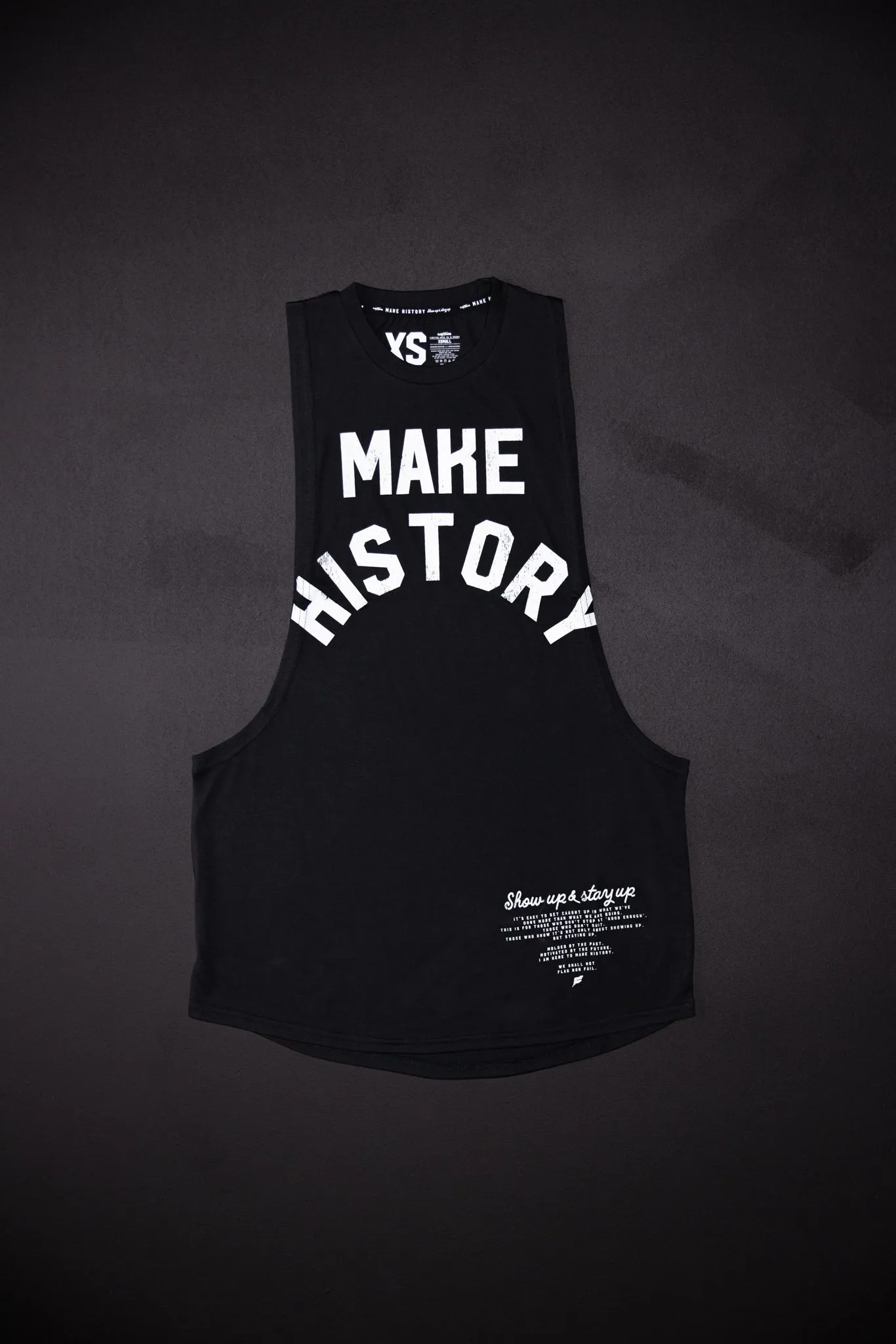 MAKE HISTORY BRO TANK - BLACK