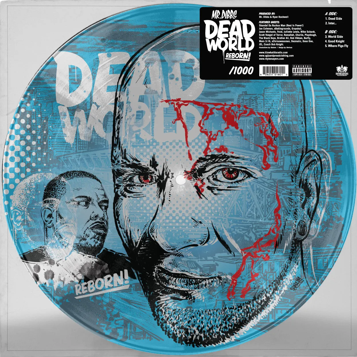 Mr Dibbs - Deadworld Reborn (Limited 12" Picture Disc)