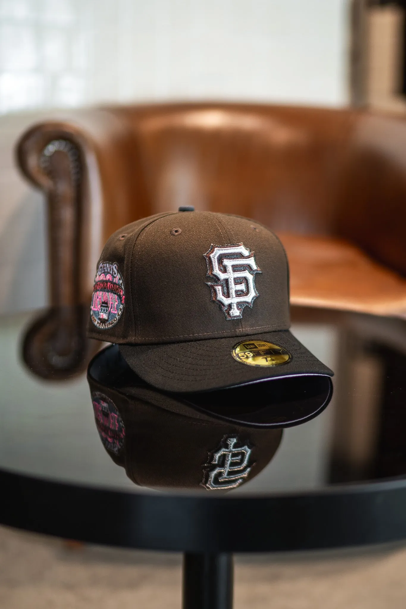 New Era San Francisco Giants 1984 ASG Pink UV (Mocha/Black)