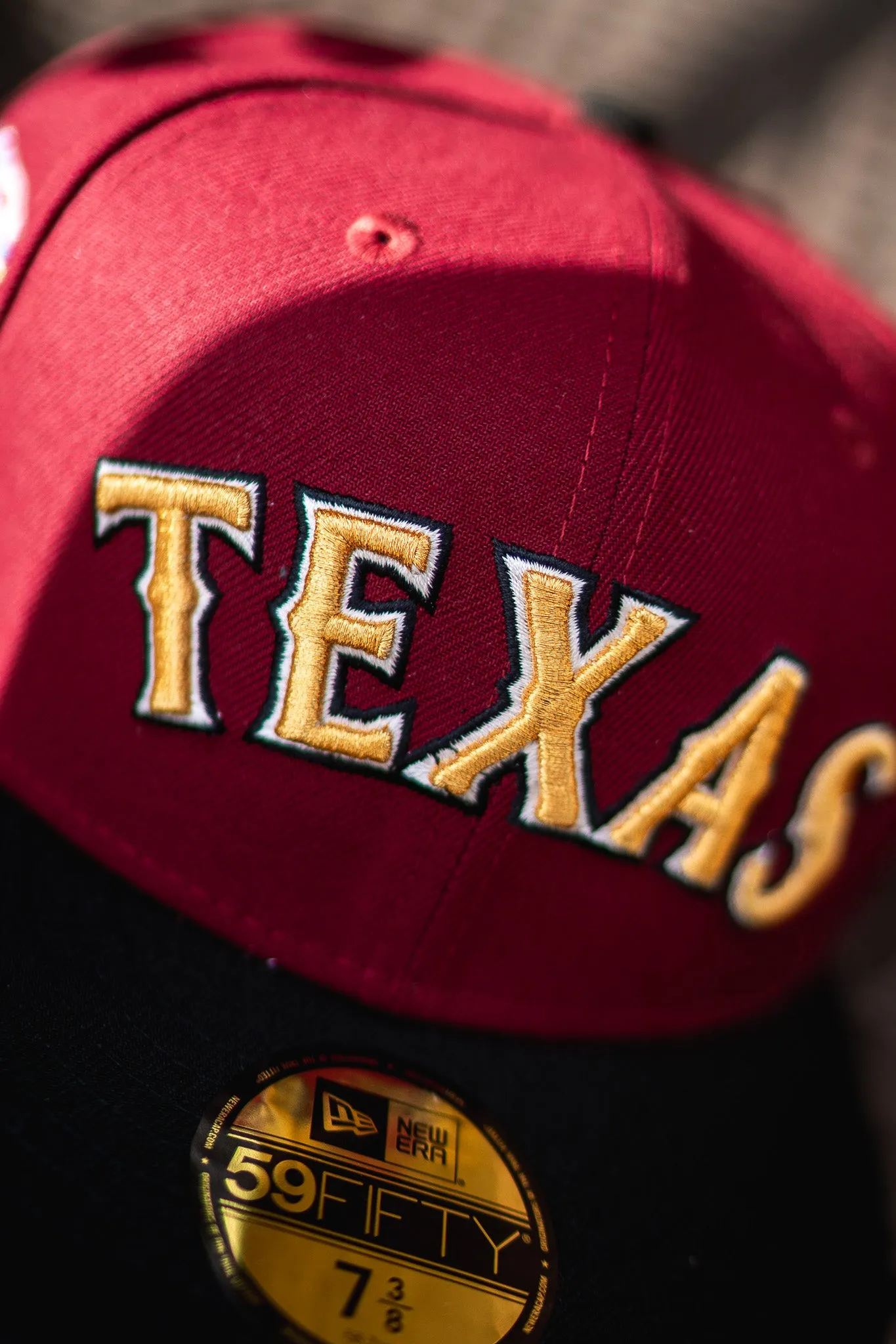 New Era Texas Rangers Final Season Grey UV (Brick Red/Black)