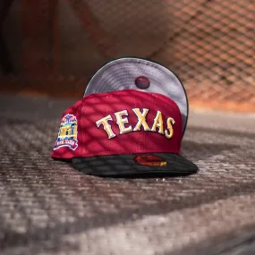 New Era Texas Rangers Final Season Grey UV (Brick Red/Black)