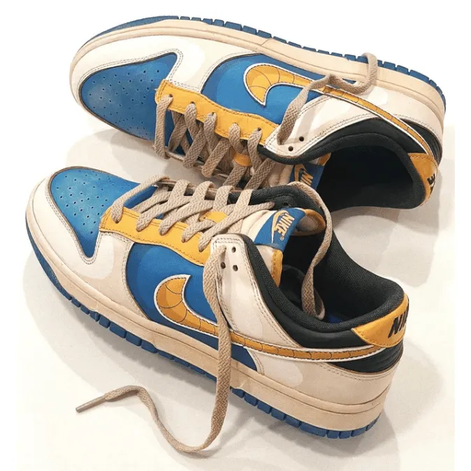 Nike Dunk Low “Vegeta Custom”  Aesthetic Of Prince Of Saiyans