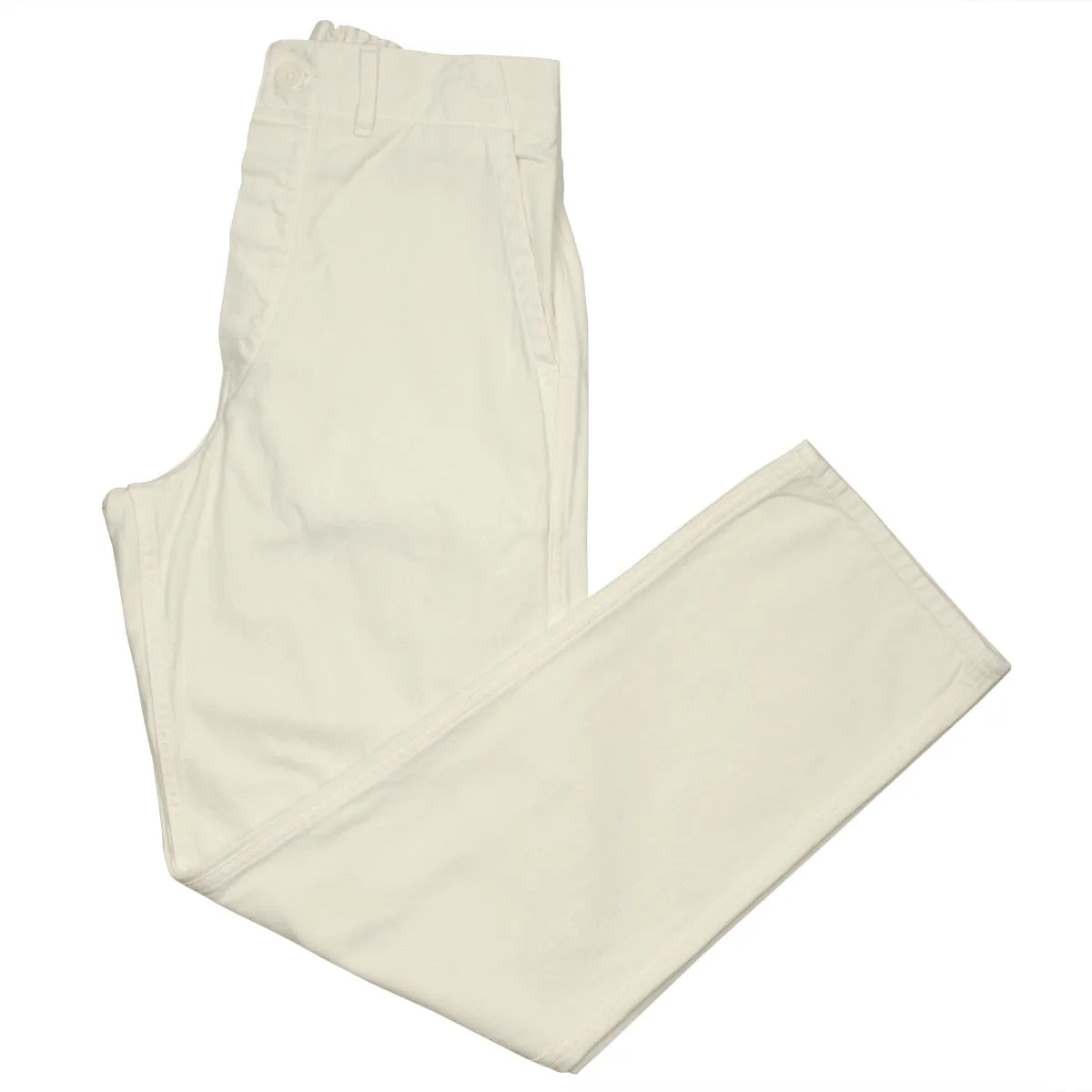 orSlow - French Work Pants - Cotton Sergé Ivory