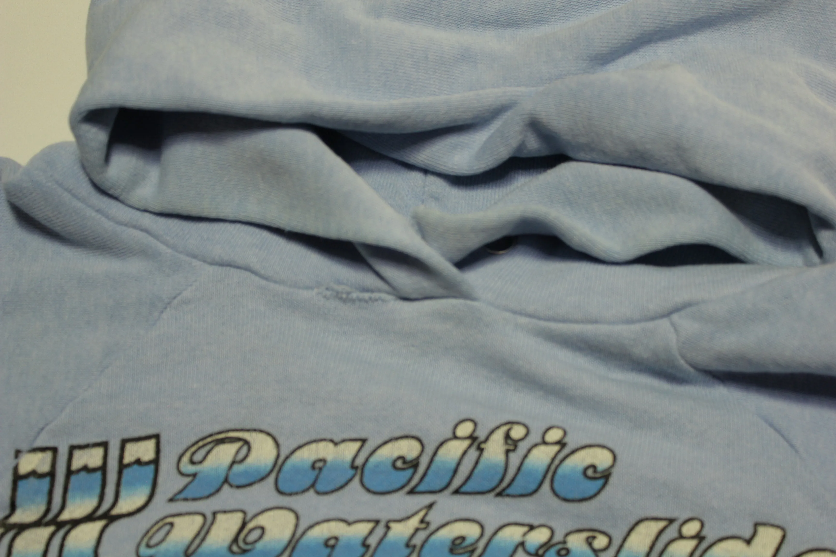 Pacific Waterslides Ozzie Otter Birch Bay Washington Vintage 80's Hoodie Sweatshirt