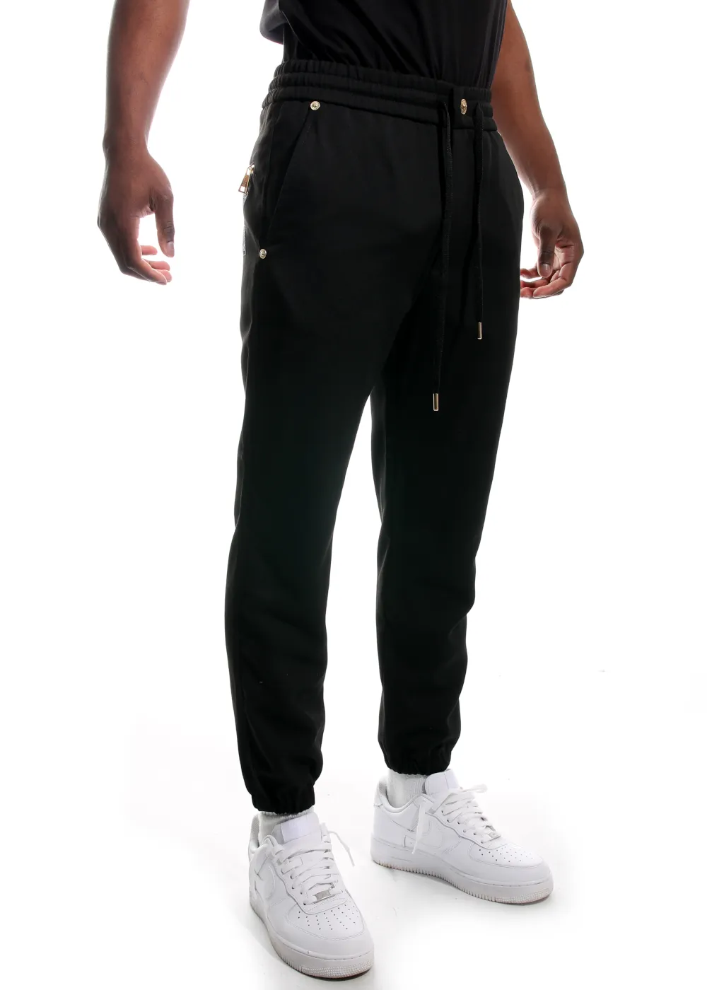 Pantalon Versace  jogger noir