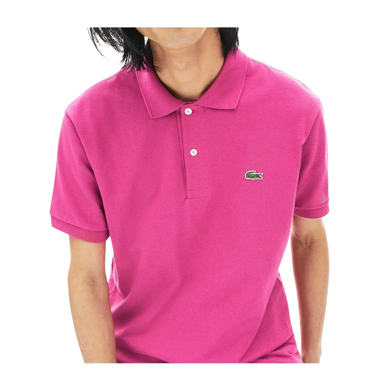 Polo Lacoste Classic Fit Rosa Fucsia