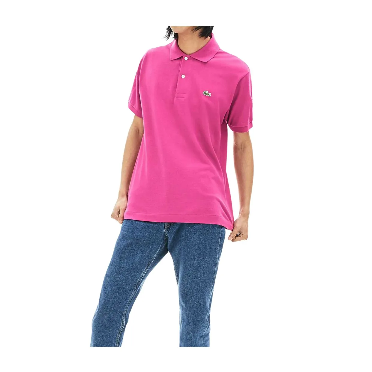 Polo Lacoste Classic Fit Rosa Fucsia