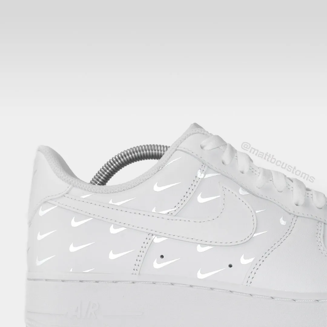 Reflective Mini Swoosh - Air Force 1 | UK 11