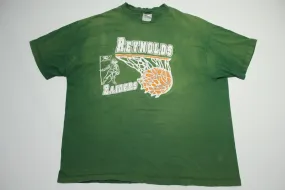 Reynolds Raiders Varsity Basketball Oregon Crazy Fade Single Stitch Vintage 90's T-Shirt