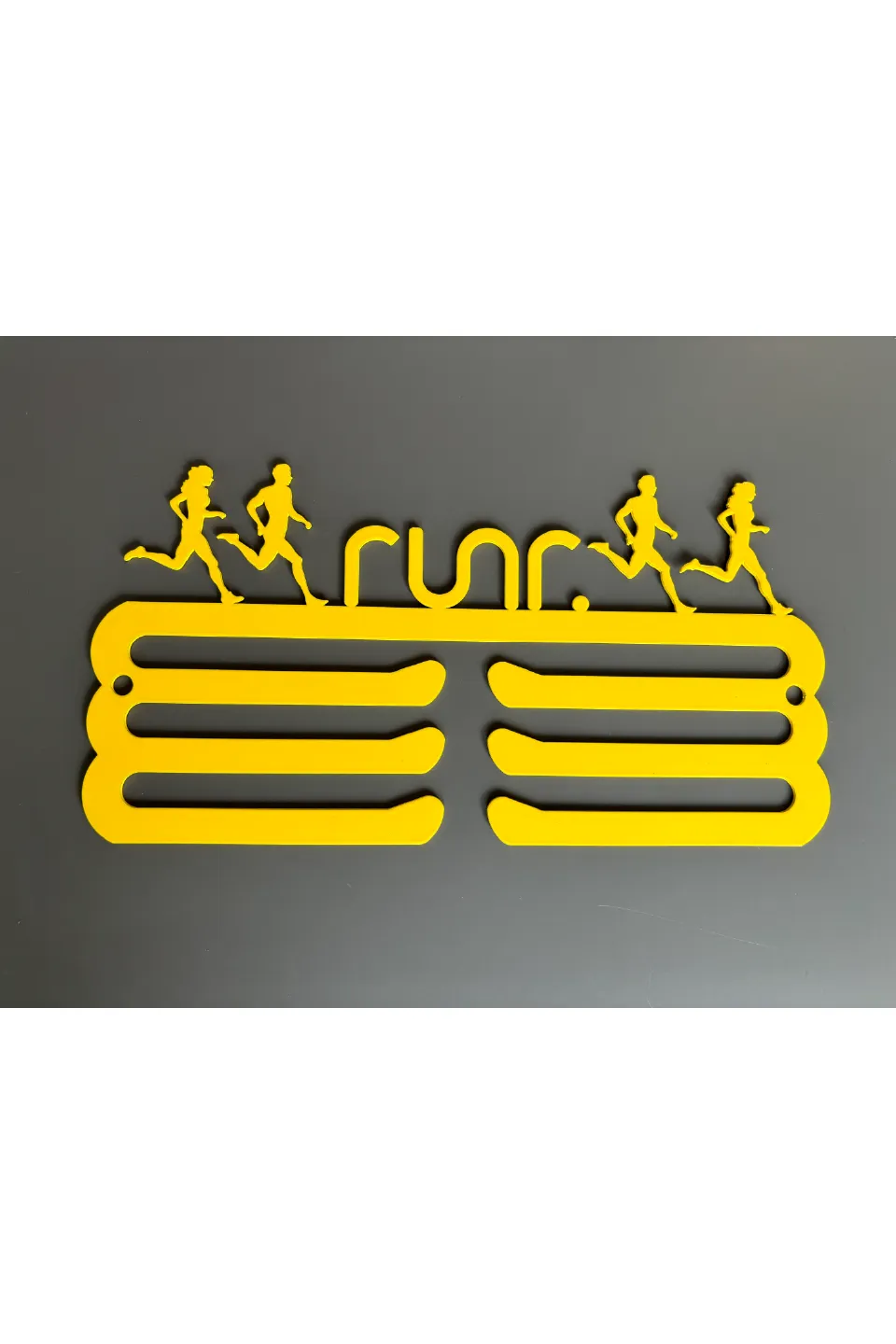 Runr Medal Hanger - Yellow