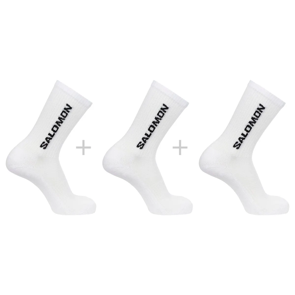 Salomon EVERYDAY CREW 3-pack-white