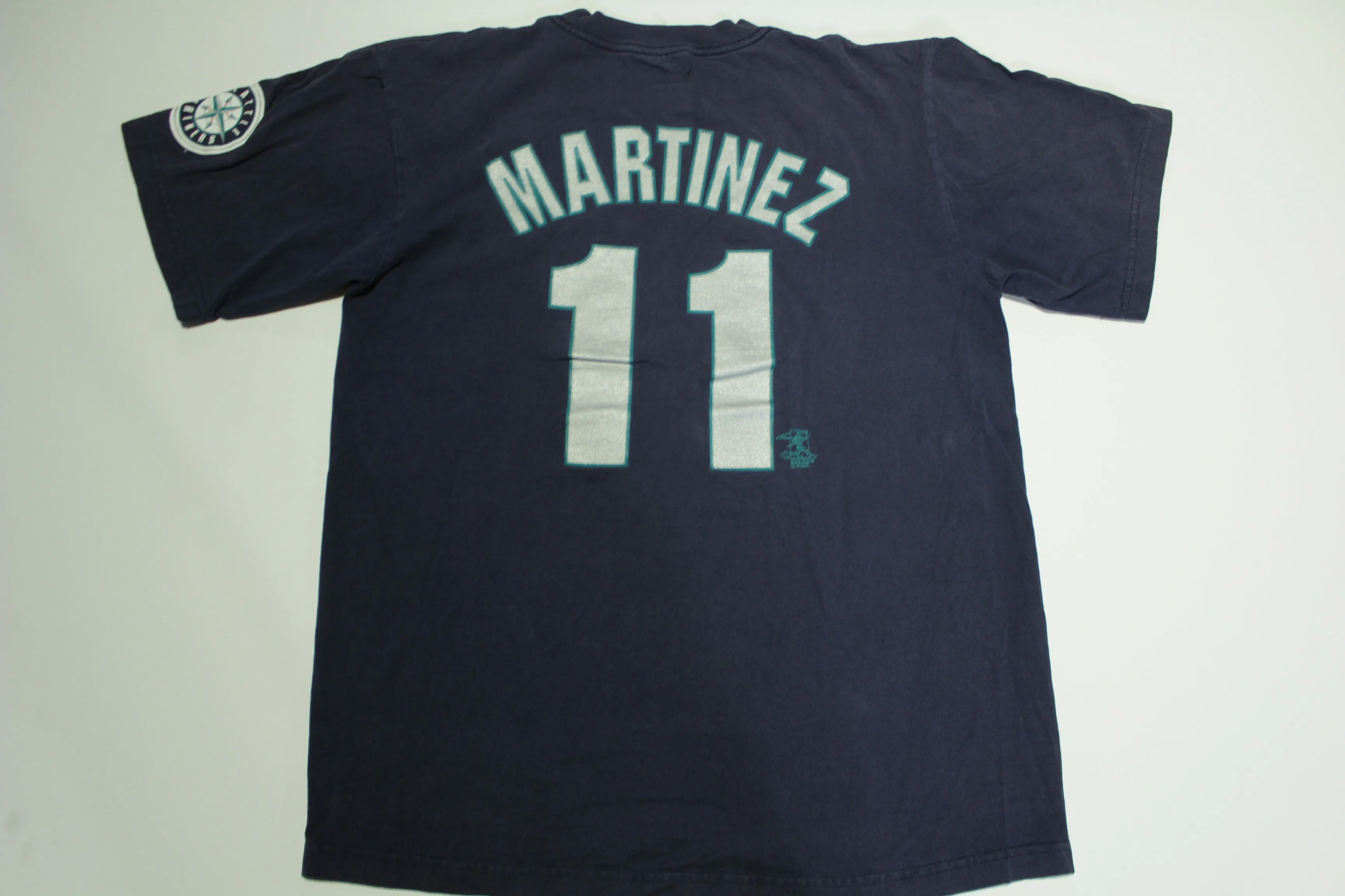 Seattle Mariners Edgar Martinez Vintage Y2K Majestic #11 T-Shirt