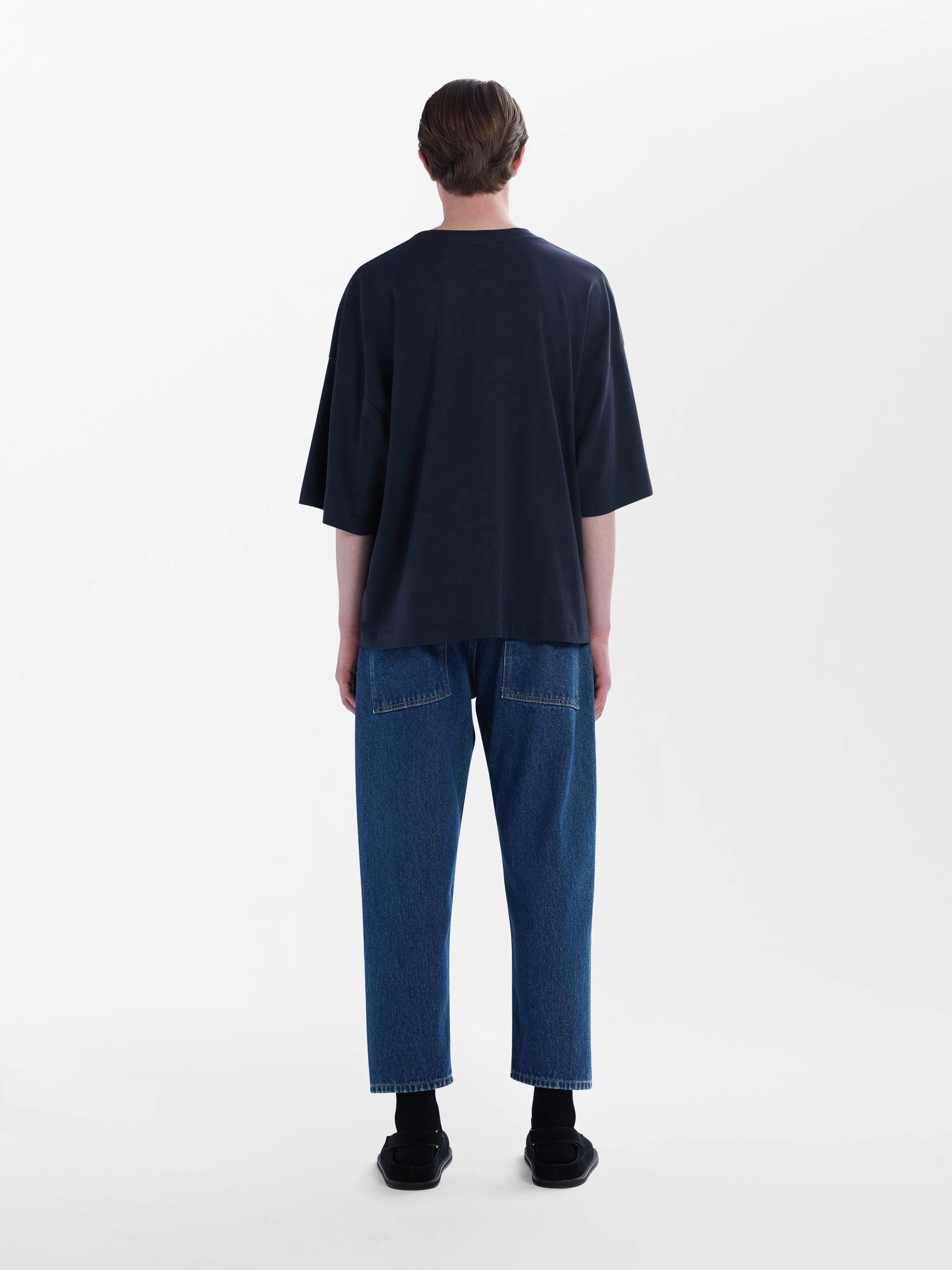 Tannaro Washed Denim Pant in Indigo