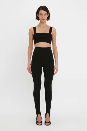 VB Body Strap Bandeau Top In Black