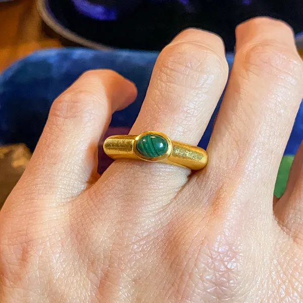 Vintage Malachite Ring