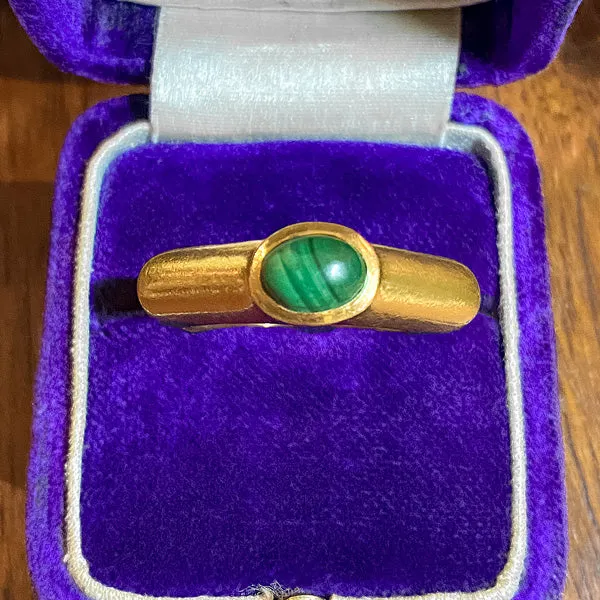 Vintage Malachite Ring