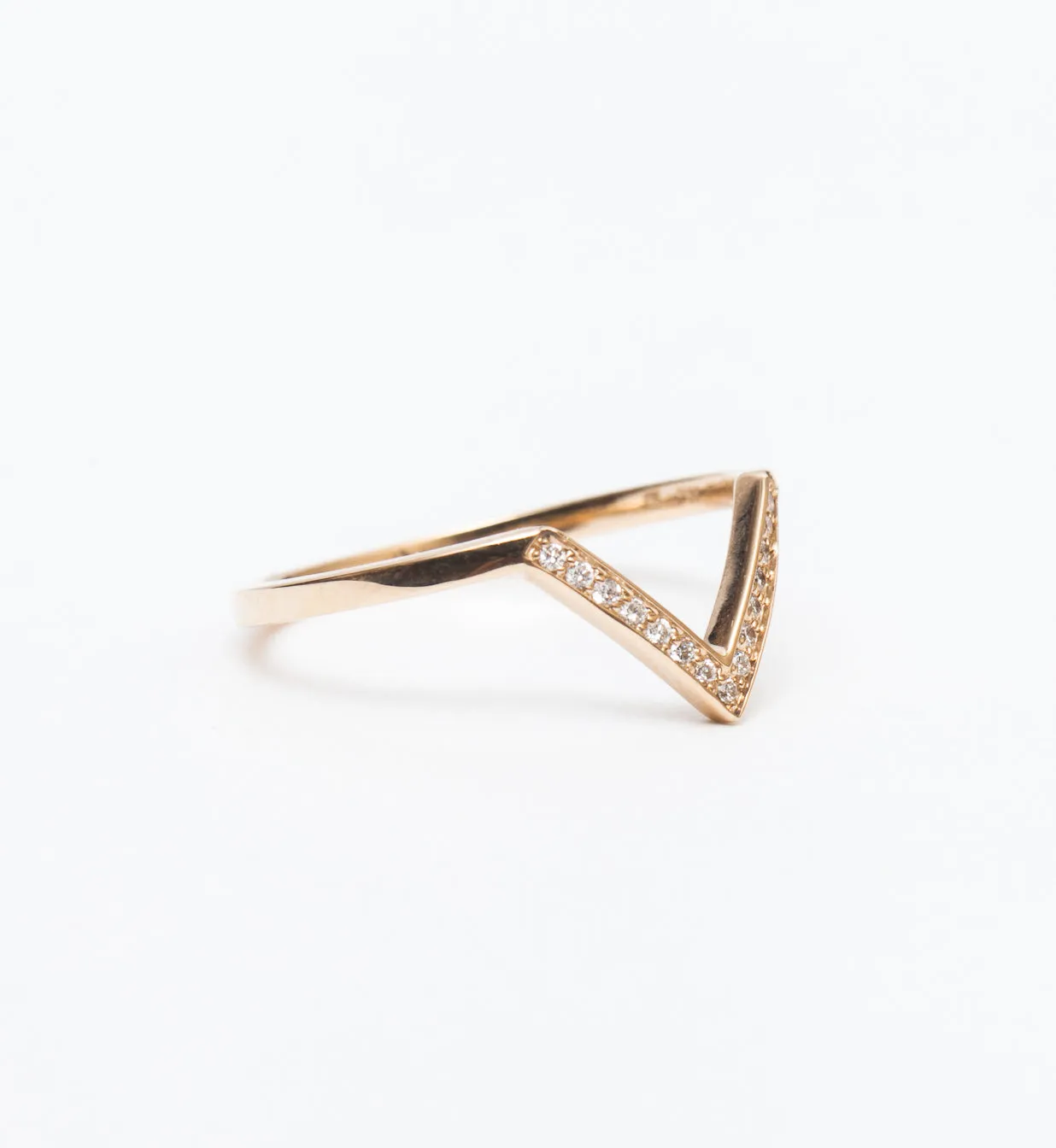 White Diamond Chevron Bea Band